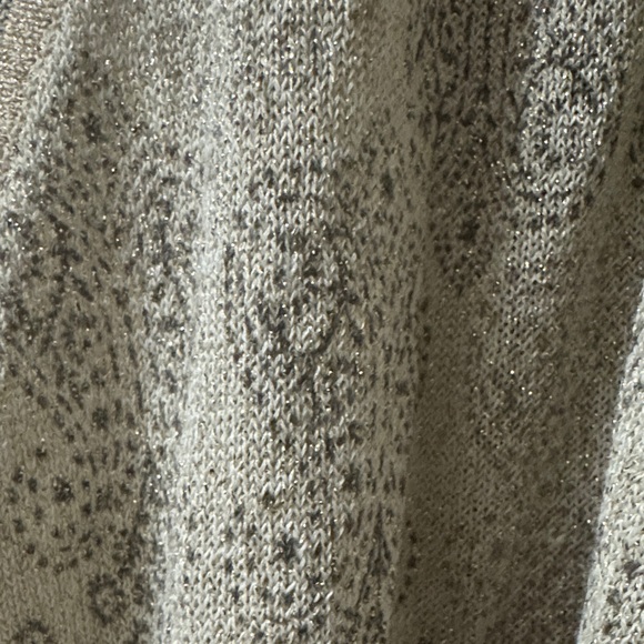 NEXT 90’s vintage shimmering Beige Knit Top - Picture 3 of 7